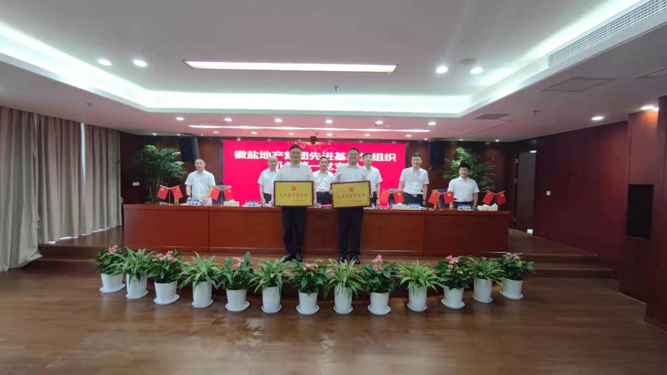 徽盐地产集团开展“七个一”系列活动，，，，，，推动党史学习教育出新出彩